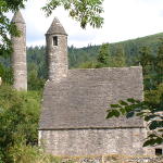 Stone church and tower